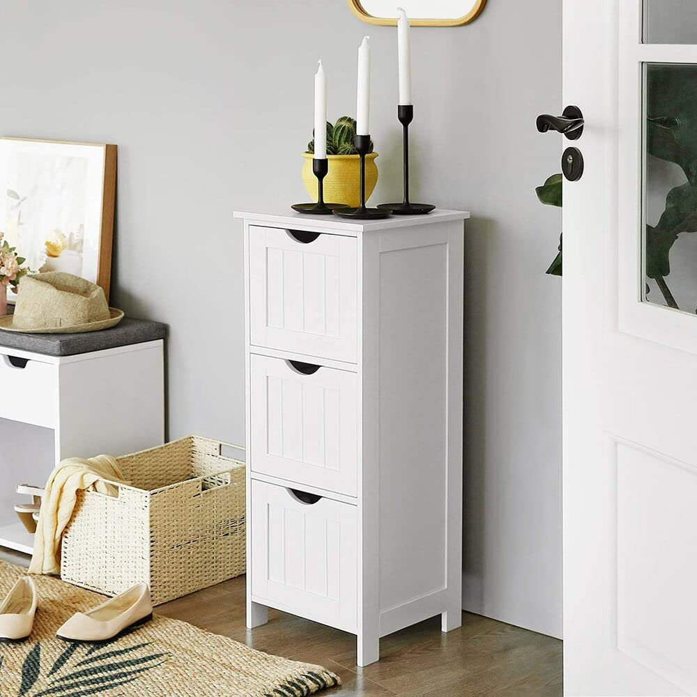 32Cm W x 81Cm H x 30Cm D Tall Bathroom Cabinet