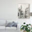«Manhattan Neutral I Crop», reproduction de peinture acrylique sur toile tendue-3887199