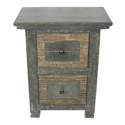 Beker 24'' W Solid Wood Nightstand