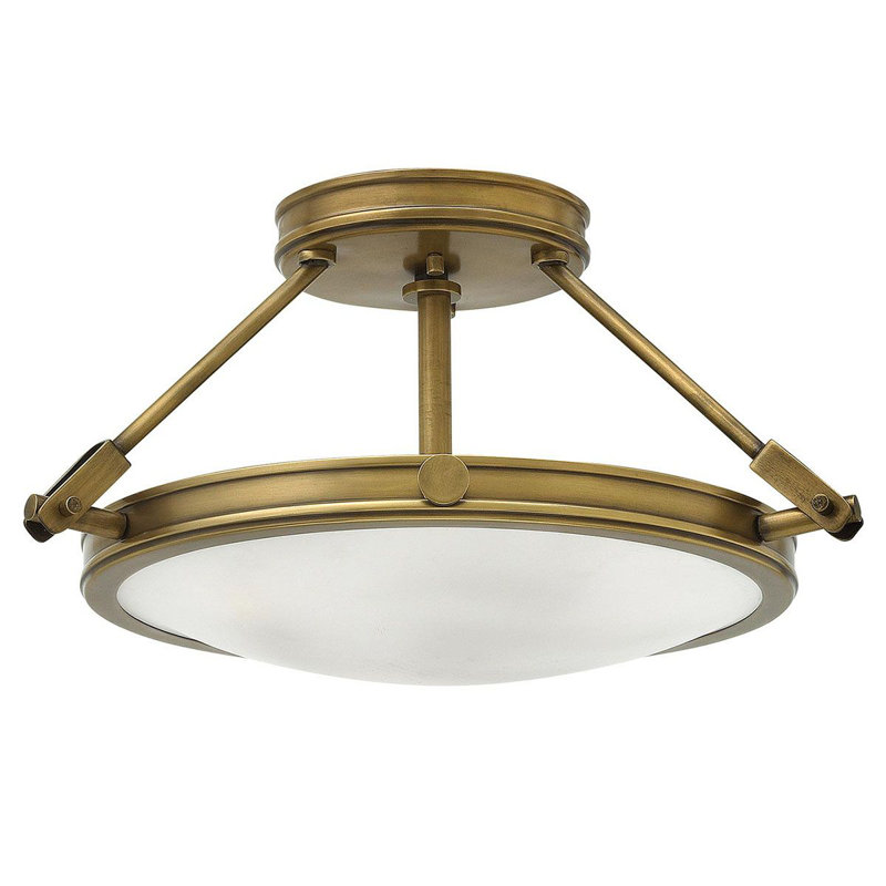 Rennick Glass Semi Flush Mount