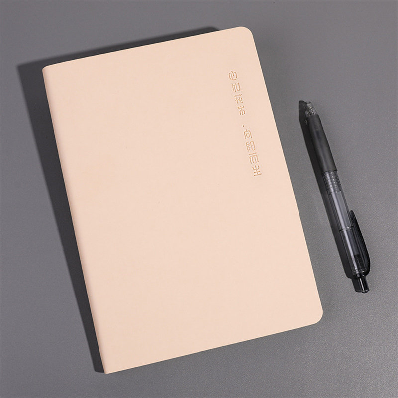 Cahier de bureau professionnel, Beige