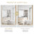 Mercer41 Elsiana 24 in. W x 45 in. H Rectangle Aluminum Framed Wall Mount Mirror-1381792966