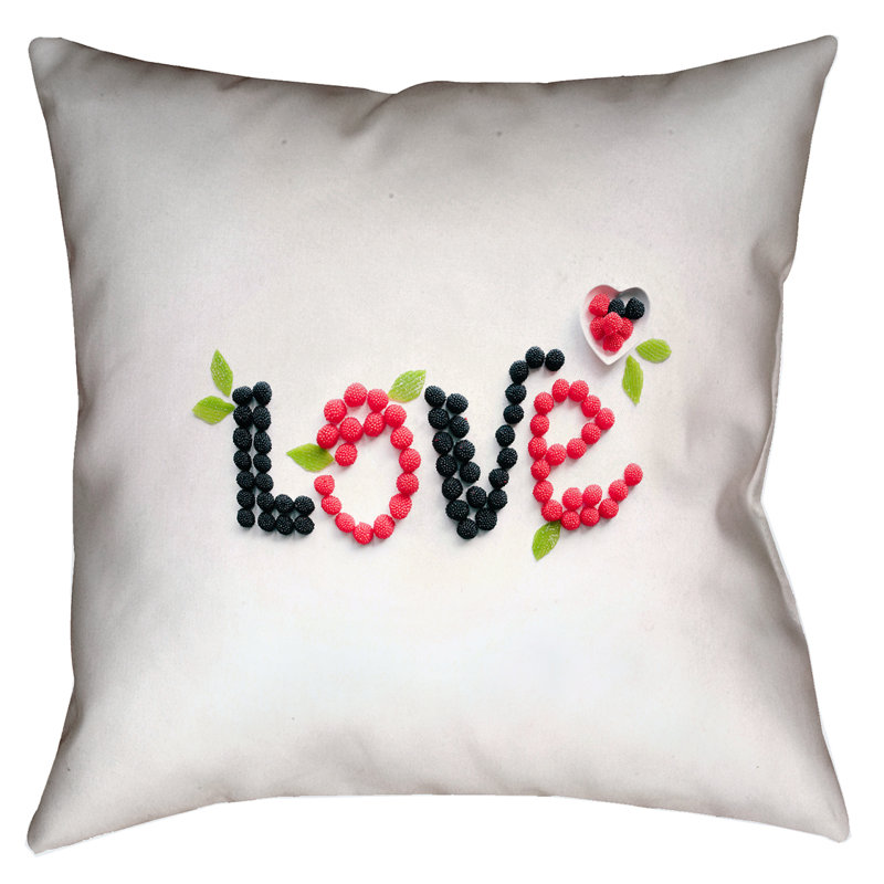 Coussin Brooke Lark Love and Berries, Coussin décoratif