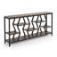 Console industrielle 70,9 "avec tablettes de rangement