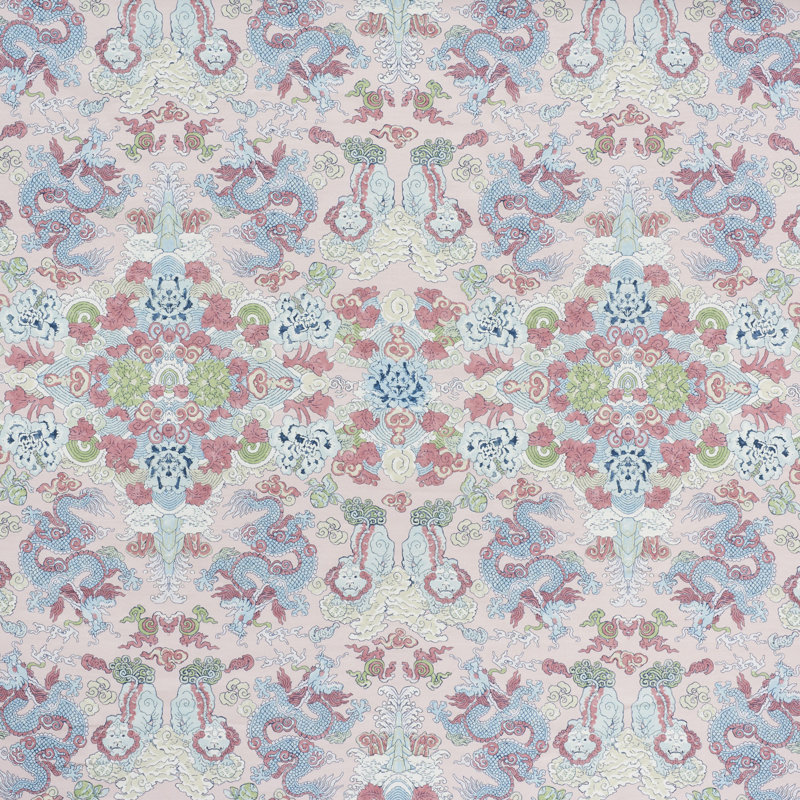 Tissu Magic Mountain Dragon, Rosé