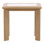 Keenan Mindi Wood End Table, Natural