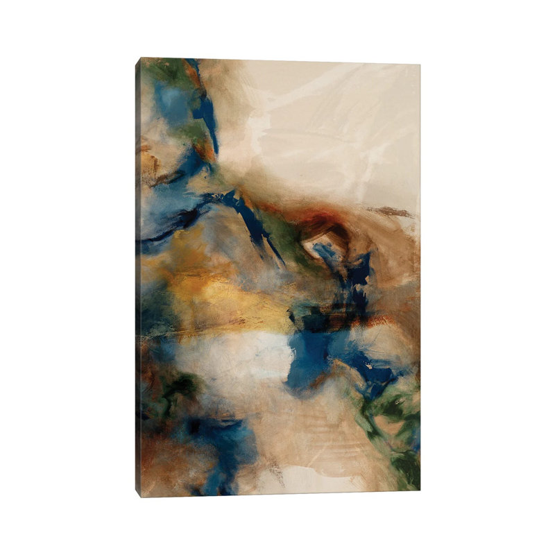 Merge I- Gallery-Wrapped Canvas Giclée, 18" H x 12" W