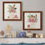 Boho Bouquet I - ensemble de 2 peintures sur toile encadrées-526135189-526135191