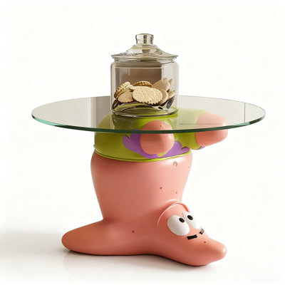Cream-Style Cartoon Giant Resin Coffee Table Ornament