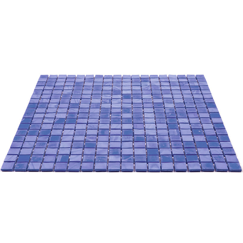 Carreau de mosaïque pour mur et plancher en verre 0,6 po x 0,6 po Skosh