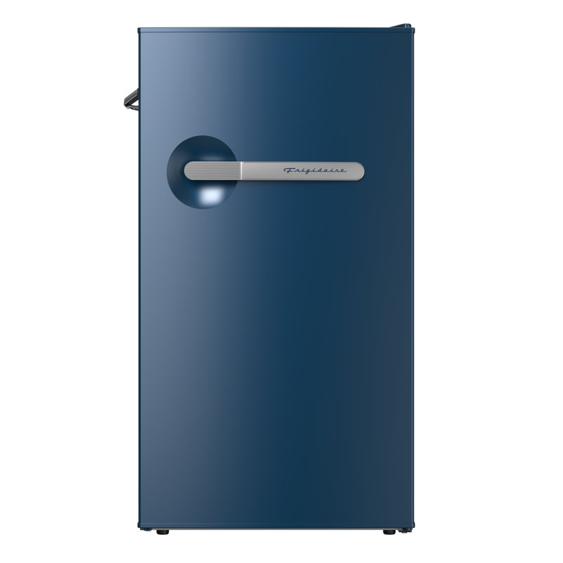 Frigidaire, 3.2 Cu. Ft. Retro Compact Refrigerator, Built-In Side Bottle Opener, Azure