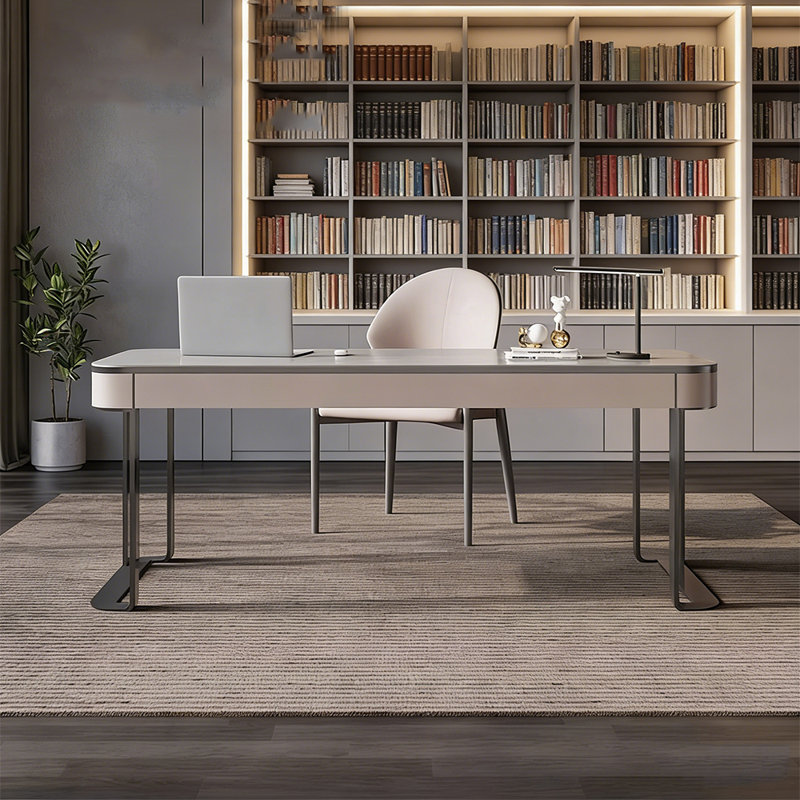 Ensembles de bureau de style italien léger et luxueux, H 29,52 po x l 55,11 po x P 23,62 po