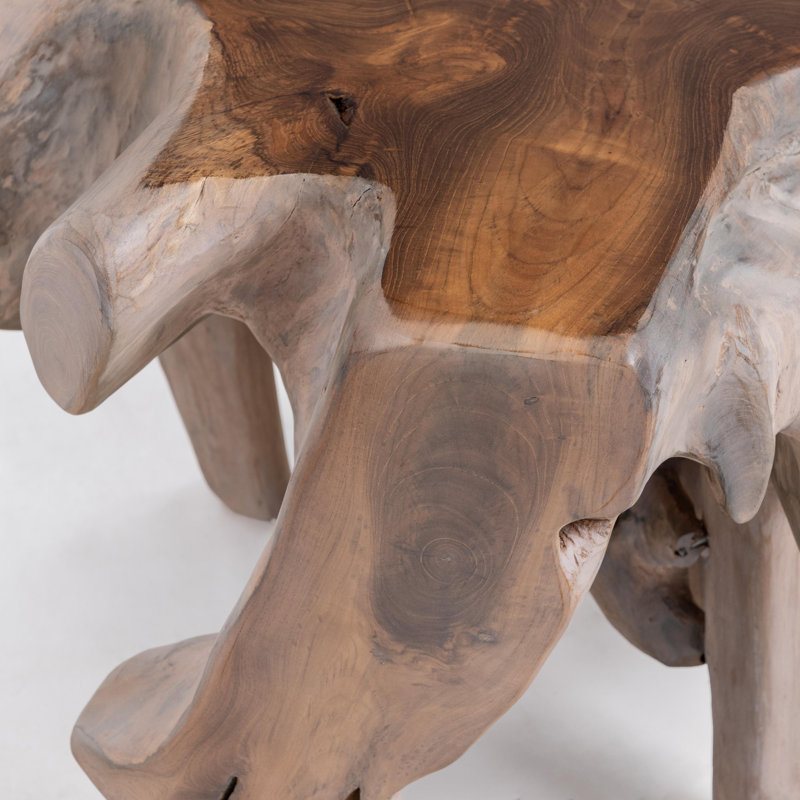 Cypress Solid Wood End Table