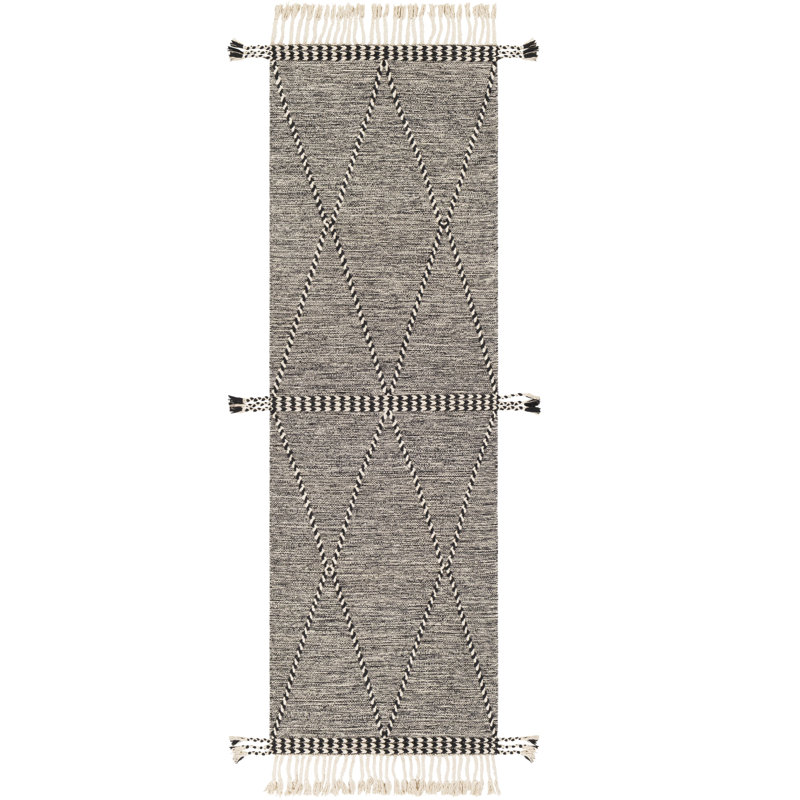 Albury Cotton Geometric Indoor Rug, Runner 2'6" x 8'