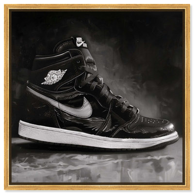 «Black Night Sneaker», impressions sur toile par Art Remedy