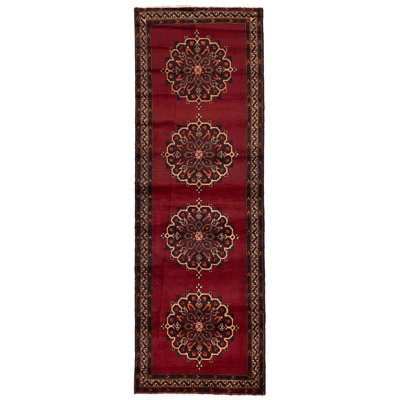 Konya Anatolian Red Rug 3'3" x 9'9"