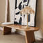 Lampe fantaisie en jute