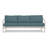Delaine 83.25'' Wide Powder Coated Aluminum Patio Sofa with Cushions-70110075-91713230