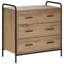Drawer Cabinet Engineered Wood Storage Unit Modern Furniture Home-499807496