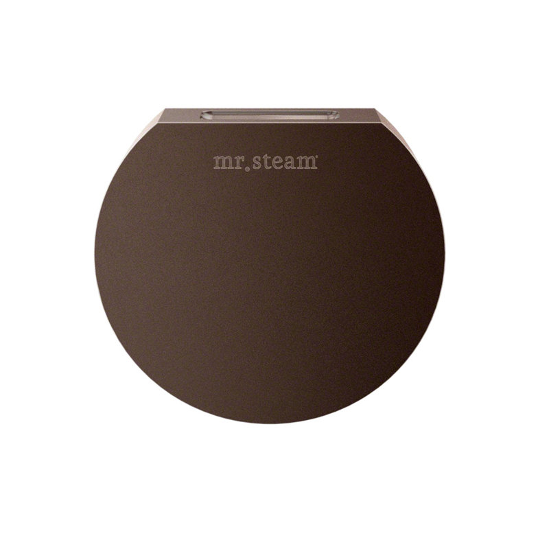 Pièce ronde de générateur de vapeur Steamhead, Bronze huilé