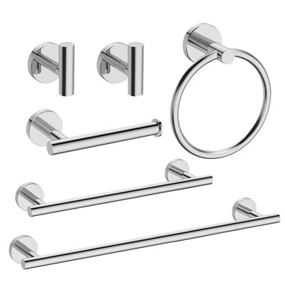 Ensemble de quincaillerie de salle de bain 6 pièces