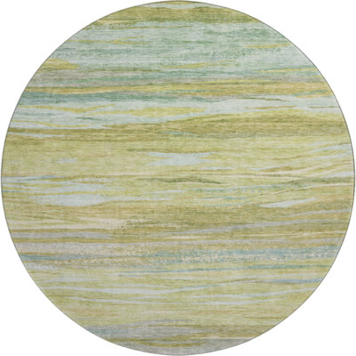 Premium Machine Washable Alaina AMF1933 Waves Rug