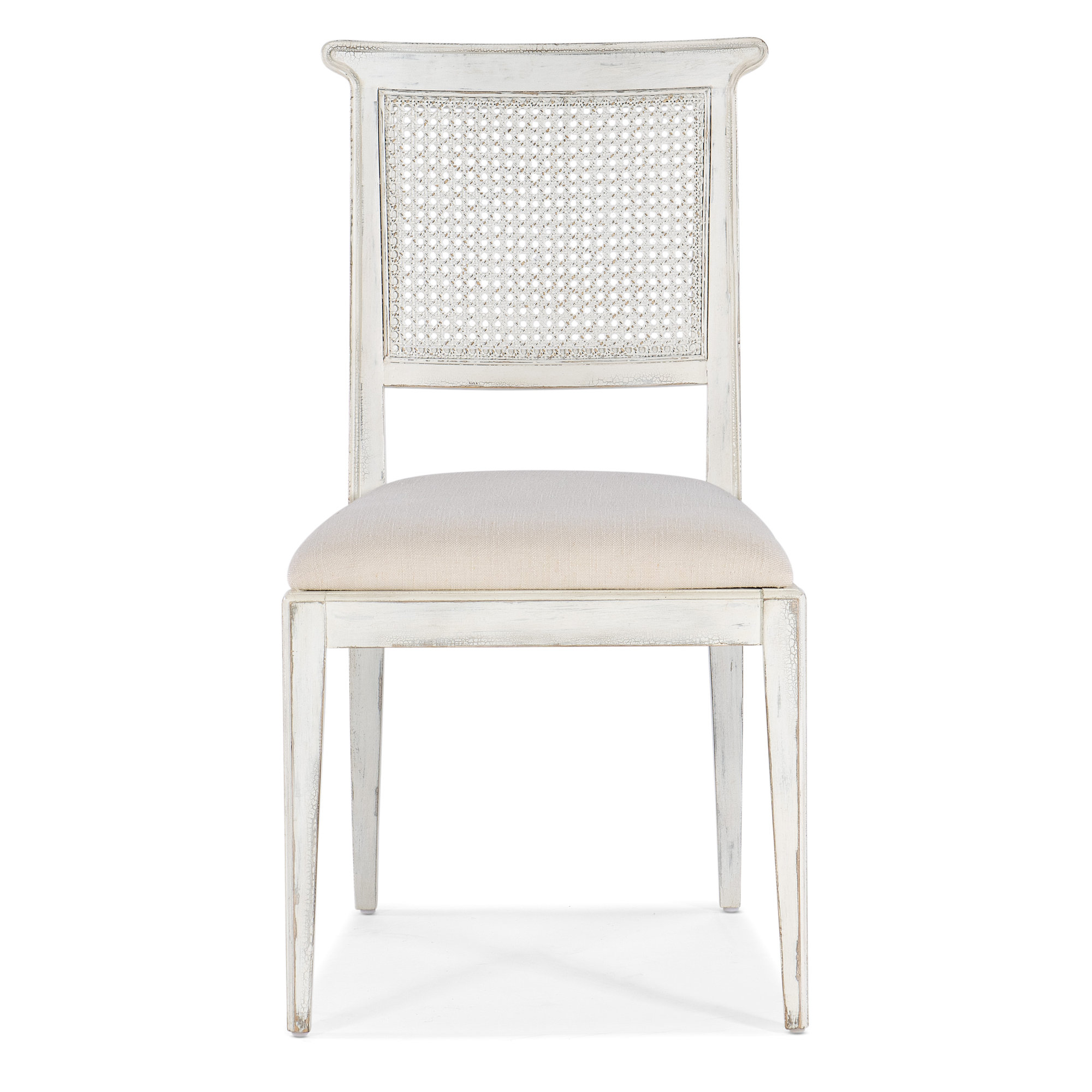 Aileen Cane Back Dining Chair, White