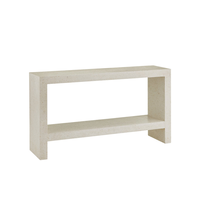 Carson - Console Table - Ivory Terrazzo