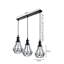 Hotevilla-Bacavi 3 - Light Black Kitchen Island Pendant