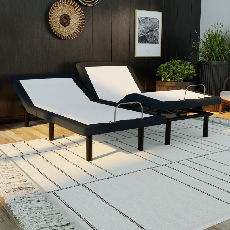 Blissful Nights Adjustable Base with Wireless Remote, Split King