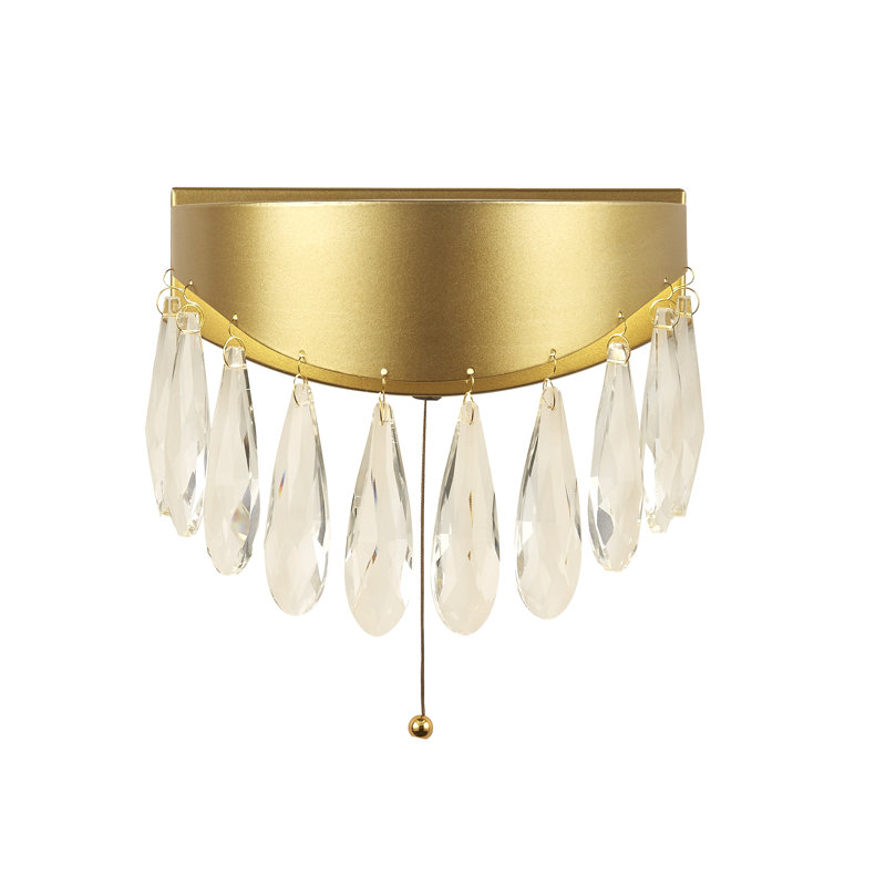 Peterlee Mild Steel LED Flush Mounted Sconce