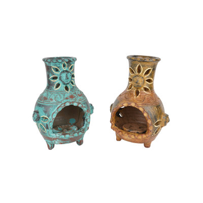 11'' H Ceramic Tabletop Lantern