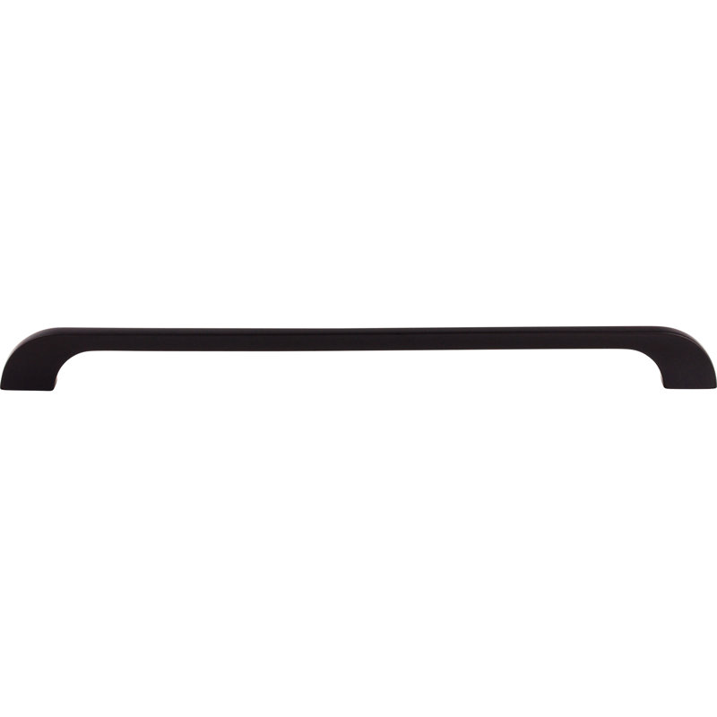 Neo Bar pull, Flat Black, 12" Center to Center