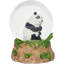 Figurine de bambou Izatt mangeant du bambou