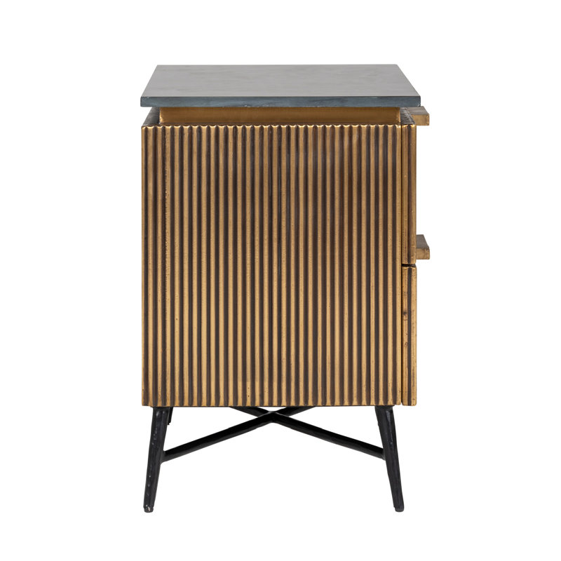 Ironville 2 - Drawer Nightstand