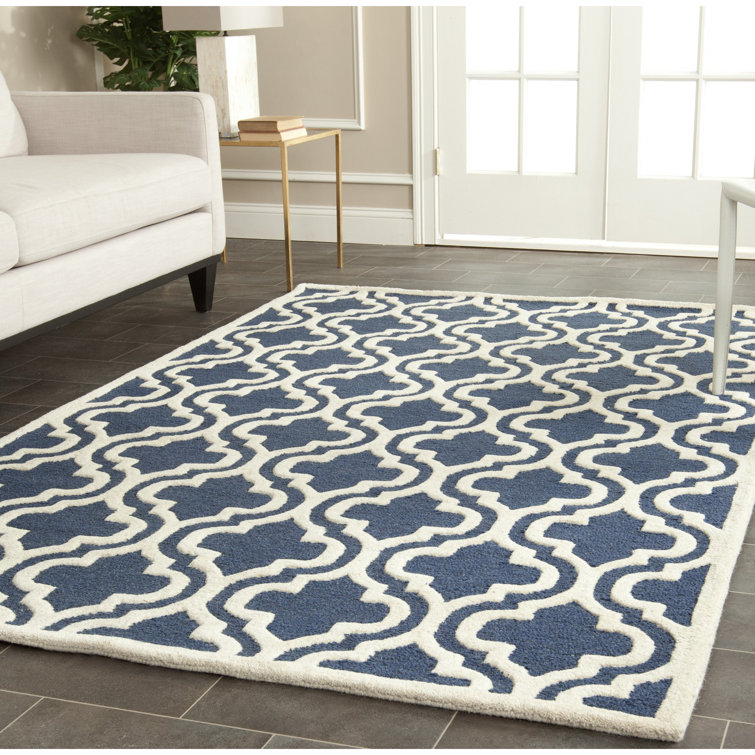 Clapham Hand Tufted Wool Geometric Rug