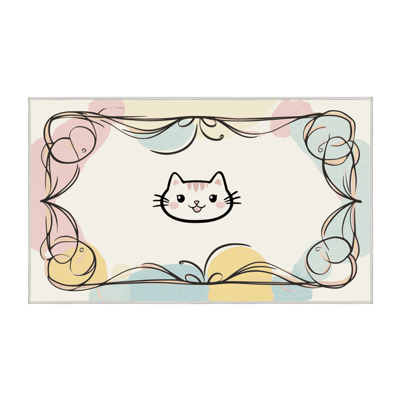 Tapis pour enfants East Urban Home, Rectangle 5 pi x 7 pi
