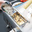 Outsunny 12" Portable Outdoor Pizza Oven for Tabletop, Stainless Steel