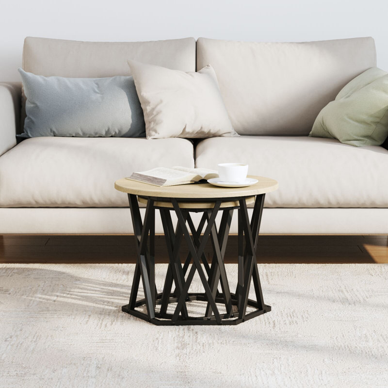 Coffee Table, 40cm H x 50cm W x 50cm D, Sonoma Oak