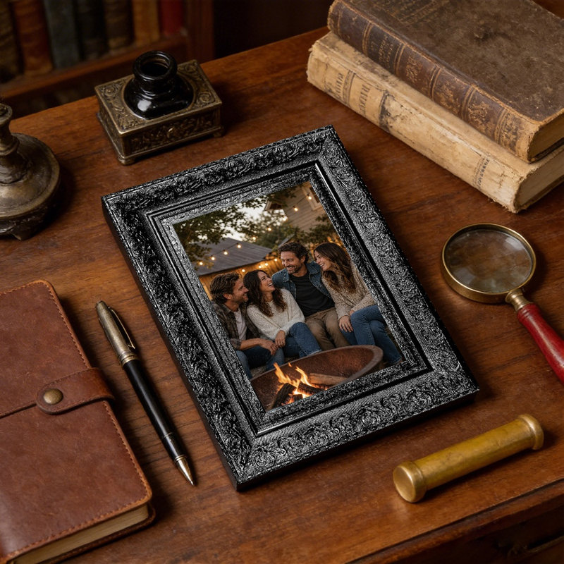 Cadre photo 3 pièces 5 "x 7" noir pour cadre de mariage, Black, 3, 5" W x 7" H