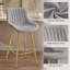 Ensemble de 2 tabourets de bar Amyris de 30 pouces avec repose-pieds chromé-59713551-50735125