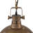 12" Industrial Dome Antique Pendant Light