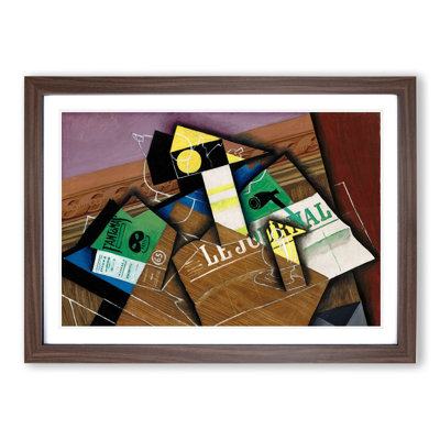 Fantomas by Juan Gris - Framed Print