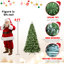 Arbre de Noël en PVC pré-éclairé avec 300 lumières UL-1244870253