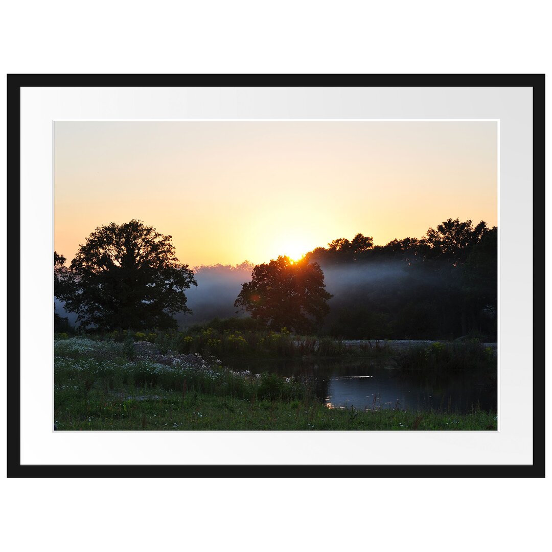 Gerahmtes Poster Britische Landschaft