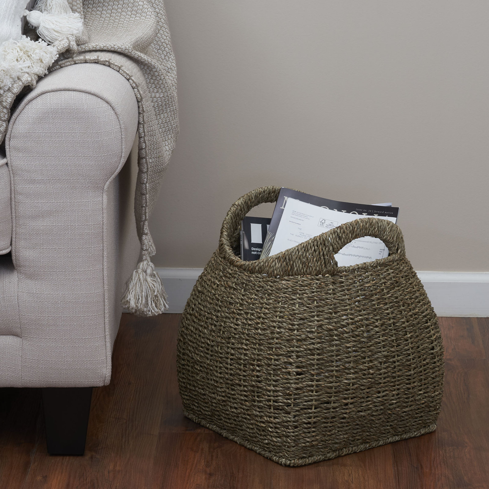 Devyani Decorative Basket 1, Beige