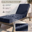 Coussin de chaise longue d'extérieur 2 pièces, 80 po x 26 po x 4 po-654445002-647617551-647617549