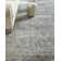Antique'd Silk Oriental Area Rug in Green