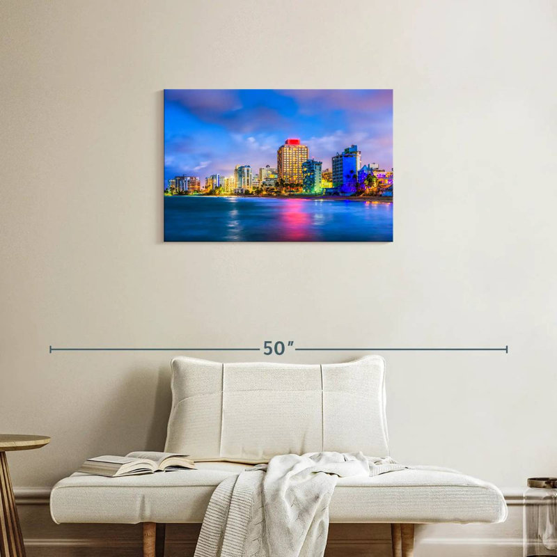 Lumières colorées Ravi San Juan, H 20 po x l 30 po