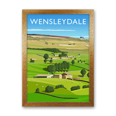 Wensleydale 3 Portrait by Richard O'Neill - Print